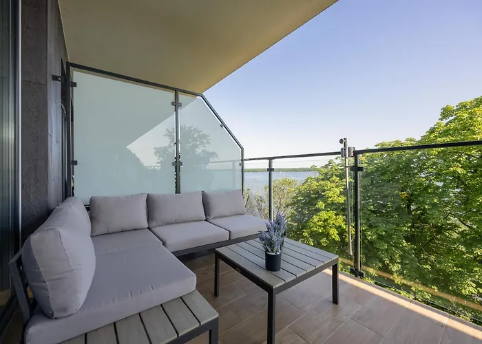 Apartament Modern By The With Parking & Sauna In By Renters Zegrze