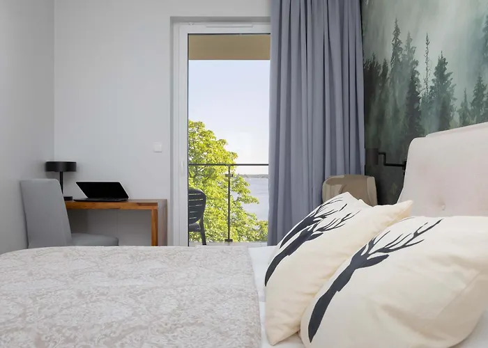 Modern By The With Parking & Sauna In By Renters Apartament Zegrze